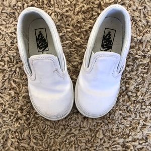 Size 9 toddler Van shoes